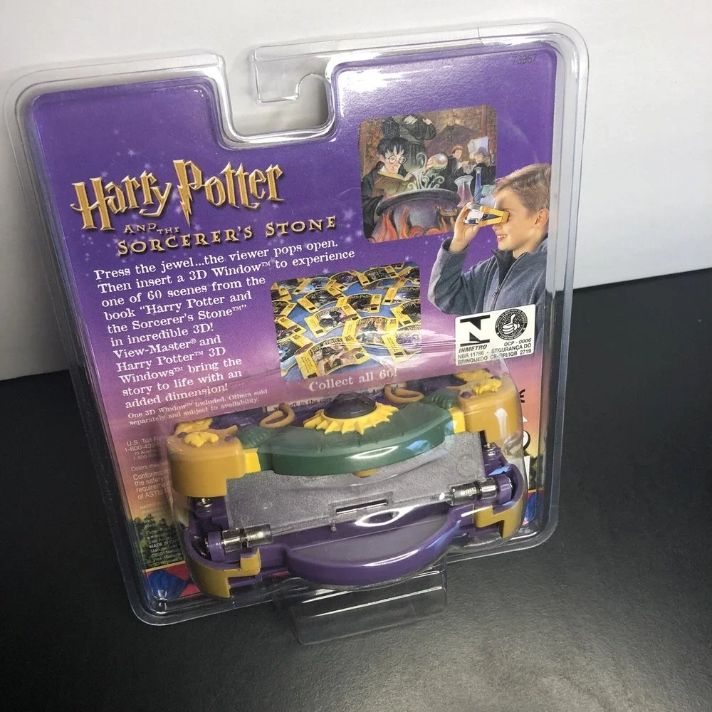 Harry Potter And The Sorcerers Stone Viewmaster 3D Viewer 2001 New In Box